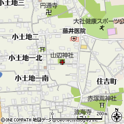 山辺神社周辺の地図