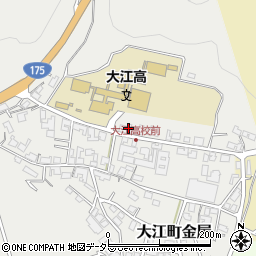 京都府福知山市大江町金屋772周辺の地図