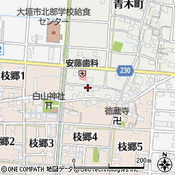 岐阜県大垣市青木町139周辺の地図