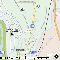 千葉県市原市中106周辺の地図