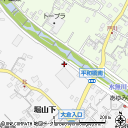 神奈川県秦野市堀山下803周辺の地図