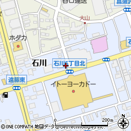 神奈川県藤沢市石川1830周辺の地図