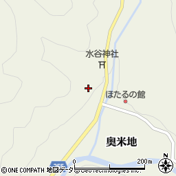 兵庫県養父市奥米地216周辺の地図