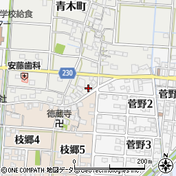 岐阜県大垣市青木町1626周辺の地図