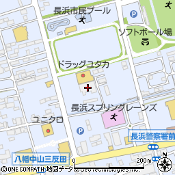 大光アミカ長浜店周辺の地図