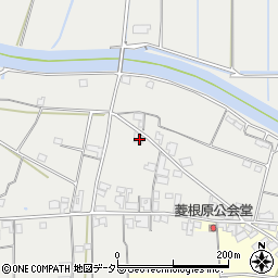 島根県出雲市大社町菱根574-1周辺の地図