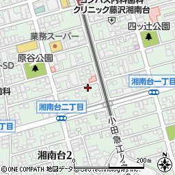 田辺薬局湘南台西店周辺の地図