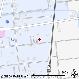 千葉県木更津市中里623-1周辺の地図