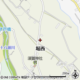 神奈川県秦野市堀西1281-1周辺の地図