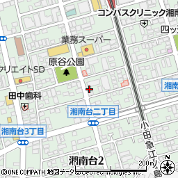アムレート湘南台周辺の地図
