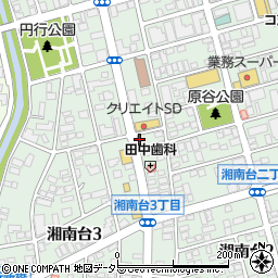 湘南台コーポ周辺の地図