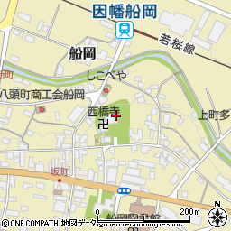 西橋寺周辺の地図