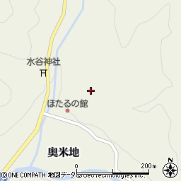 兵庫県養父市奥米地865周辺の地図