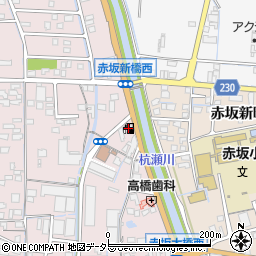 ａｐｏｌｌｏｓｔａｔｉｏｎニュー赤坂ＳＳ周辺の地図