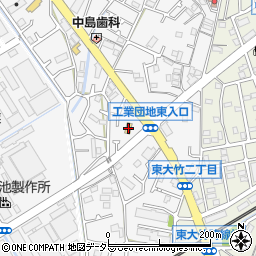セブンイレブン伊勢原工業団地店周辺の地図