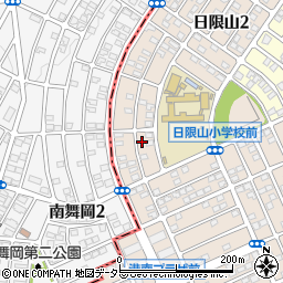 神奈川県横浜市港南区日限山2丁目21-16周辺の地図