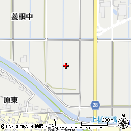 島根県出雲市大社町菱根671周辺の地図