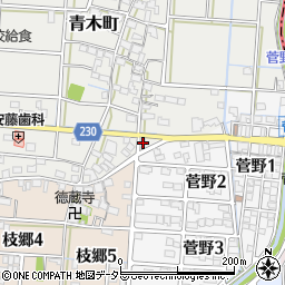 岐阜県大垣市青木町134周辺の地図