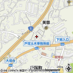 神奈川県横浜市戸塚区戸塚町3363周辺の地図