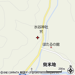 兵庫県養父市奥米地217周辺の地図