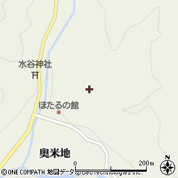 兵庫県養父市奥米地864周辺の地図