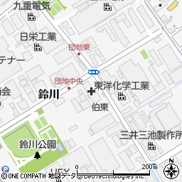 伯東株式会社　伊勢原事業所周辺の地図