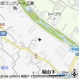 神奈川県秦野市堀山下809周辺の地図