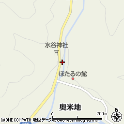 兵庫県養父市奥米地226周辺の地図
