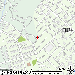 神奈川県横浜市港南区野庭町479-5周辺の地図