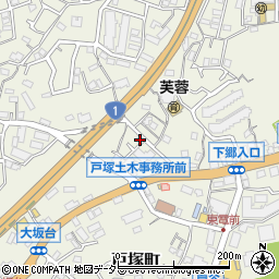 神奈川県横浜市戸塚区戸塚町3363-5周辺の地図