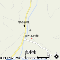 兵庫県養父市奥米地763周辺の地図