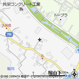 神奈川県秦野市堀山下874-3周辺の地図
