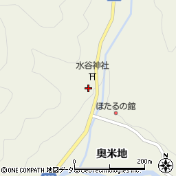 兵庫県養父市奥米地218周辺の地図