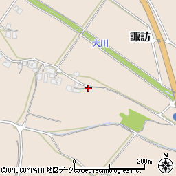 鳥取県米子市諏訪588周辺の地図