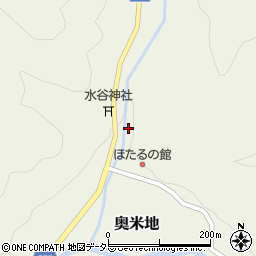 兵庫県養父市奥米地764周辺の地図