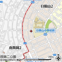 神奈川県横浜市港南区日限山2丁目21-1周辺の地図