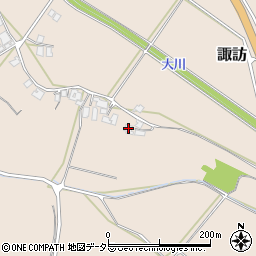 鳥取県米子市諏訪582周辺の地図