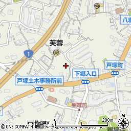 神奈川県横浜市戸塚区戸塚町3413周辺の地図
