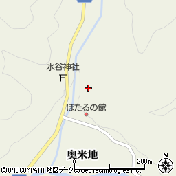 兵庫県養父市奥米地759周辺の地図