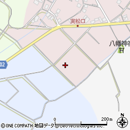 島根県安来市実松町周辺の地図