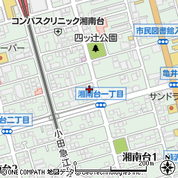 やすらぎケアセンター 湘南台周辺の地図