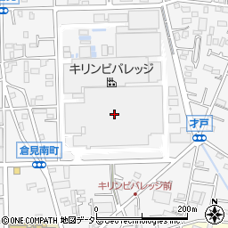 キリンビバレッジ株式会社　湘南工場周辺の地図