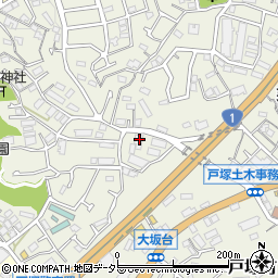 神奈川県横浜市戸塚区戸塚町3306周辺の地図