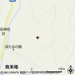 兵庫県養父市奥米地850周辺の地図