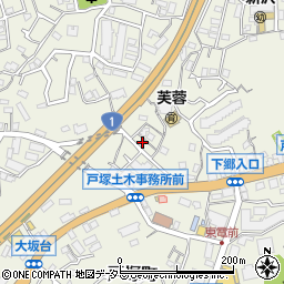 神奈川県横浜市戸塚区戸塚町3402周辺の地図