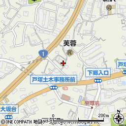 神奈川県横浜市戸塚区戸塚町3404周辺の地図