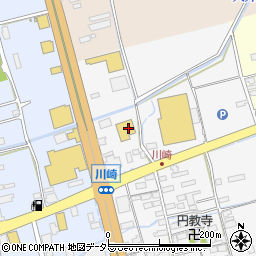 滋賀県長浜市川崎町267周辺の地図