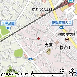 ボナール桜台周辺の地図