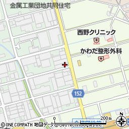 岐阜県各務原市金属団地201周辺の地図