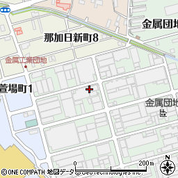 岐阜県各務原市金属団地35周辺の地図